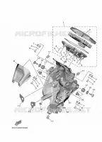 TELLERSET voor Yamaha MT-09 A2 35KW 2022