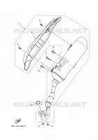 UITLAAT voor Yamaha NMAX 125 2022