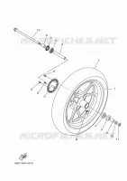 VOORWIEL voor Yamaha NMAX 125 2022