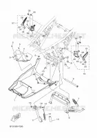 STANDAARD / VOETSTEUN voor Yamaha XMAX 300 TECH MAX 2022