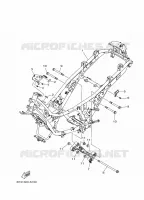 FRAME voor Yamaha XMAX 300 TECH MAX 2022