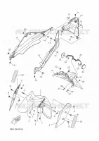 SPATBORD voor Yamaha XMAX 300 TECH MAX 2022