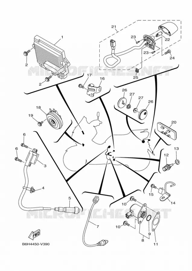 ELECTRISCH 2 Yamaha SCOOTER 155 2022 NMAX  GPD155-A