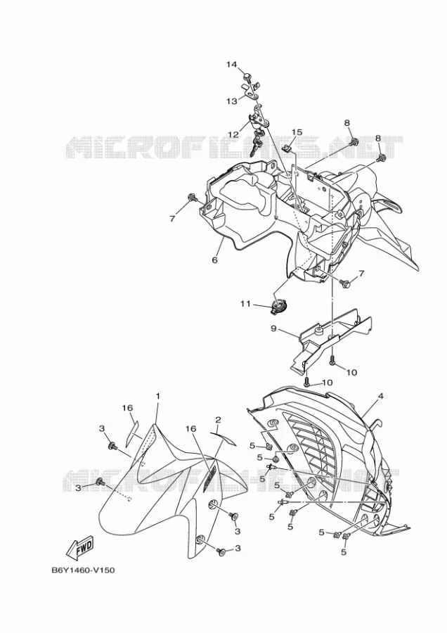 SPATBORD Yamaha SCOOTER 155 2022 NMAX  GPD155-A
