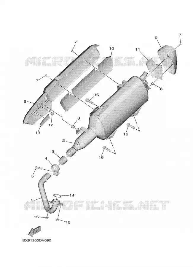 UITLAAT Yamaha SCOOTER 300 2022 TRICITY  MWD300