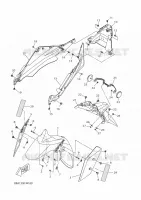 SPATBORD voor Yamaha XMAX 250 2022