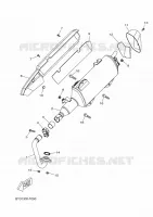 UITLAAT voor Yamaha XMAX 250 2022