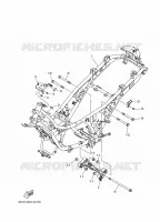 FRAME voor Yamaha XMAX 250 TECH MAX 2022