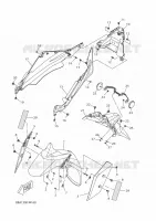 SPATBORD voor Yamaha XMAX 250 TECH MAX 2022
