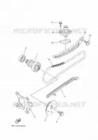 NOKKENAS / KETTING voor Yamaha CYGNUS ALPHA 2022