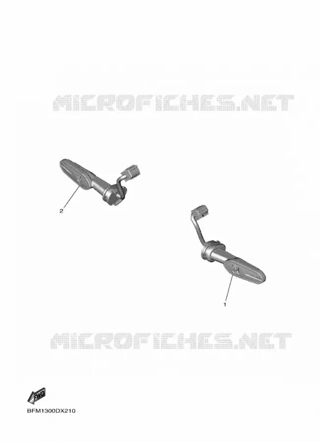 KNIPPERLICHT Yamaha SCOOTER ELECTRIC 2022 NEO'S  ESS025