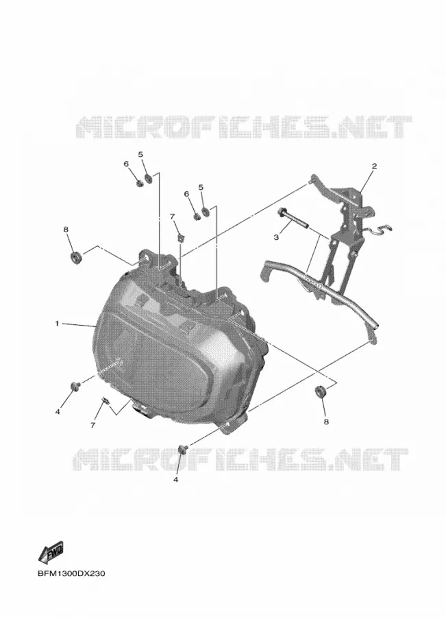 KOPLAMP Yamaha SCOOTER ELECTRIC 2022 NEO'S  ESS025