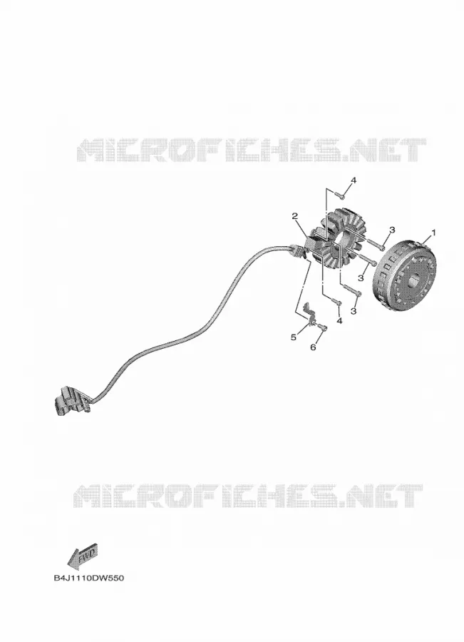 GENERATOR Yamaha SIDE BY SIDE 1000 2022 WOLVERINE  YXF1000EWS/YX10FRPSN/YXF1000EW