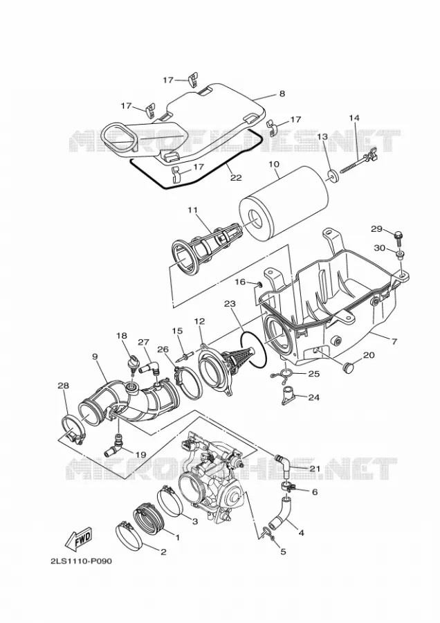 INLAAT Yamaha QUAD 700 2022 RAPTOR  YFM700R