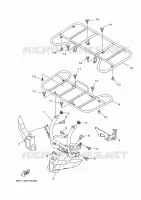 SPATBORD voor Yamaha KODIAK 450 EPS 2022