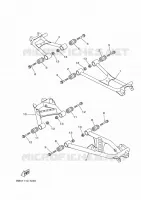 ACHTERBRUG voor Yamaha KODIAK 450 EPS 2022
