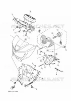 KOPLAMP 2 voor Yamaha KODIAK 450 EPS 2022
