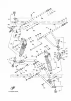 OPHANGING / WIEL VOOR voor Yamaha YFZ450R 2022