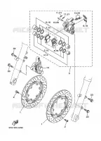 REMKLAUW VOOR voor Yamaha TDM 900 2010