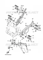 STANDAARD / VOETSTEUN voor Yamaha TDM 900 2010