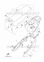 SELLE voor Yamaha YBR 125 G 2023