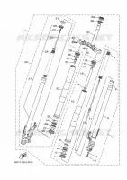 VOORVORK voor Yamaha YZF-R3 2023