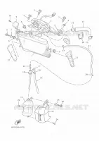 RADIATEUR / SLANG voor Yamaha TRACER 7 A2 35KW 2023