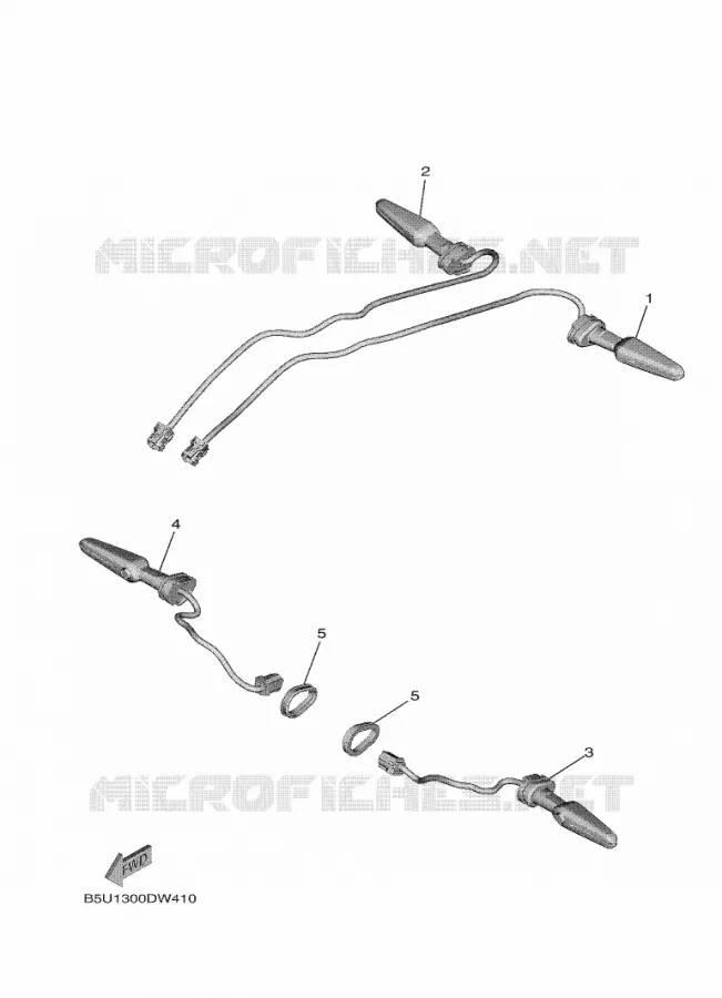 KNIPPERLICHT Yamaha MOTO 900 2023 TRACER  MTT890