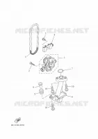 OLIEPOMP voor Yamaha TRACER 7 GT 2023