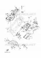 SPATBORD voor Yamaha TRACER 7 GT 2023