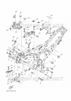 FRAME voor Yamaha TRACER 7 GT 2023