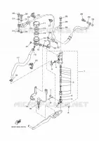 REMPOMP ACHTER voor Yamaha TRACER 7 A2 35KW 2023