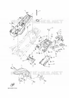 SPATBORD voor Yamaha TRACER 7 A2 35KW 2023
