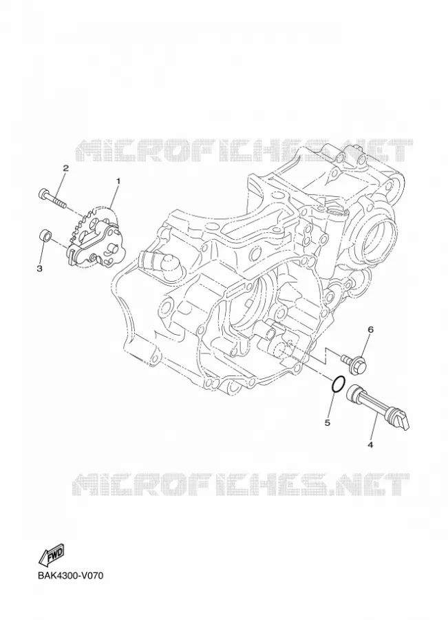 OLIEPOMP Yamaha MOTO 250 2023 WRF  WR250F