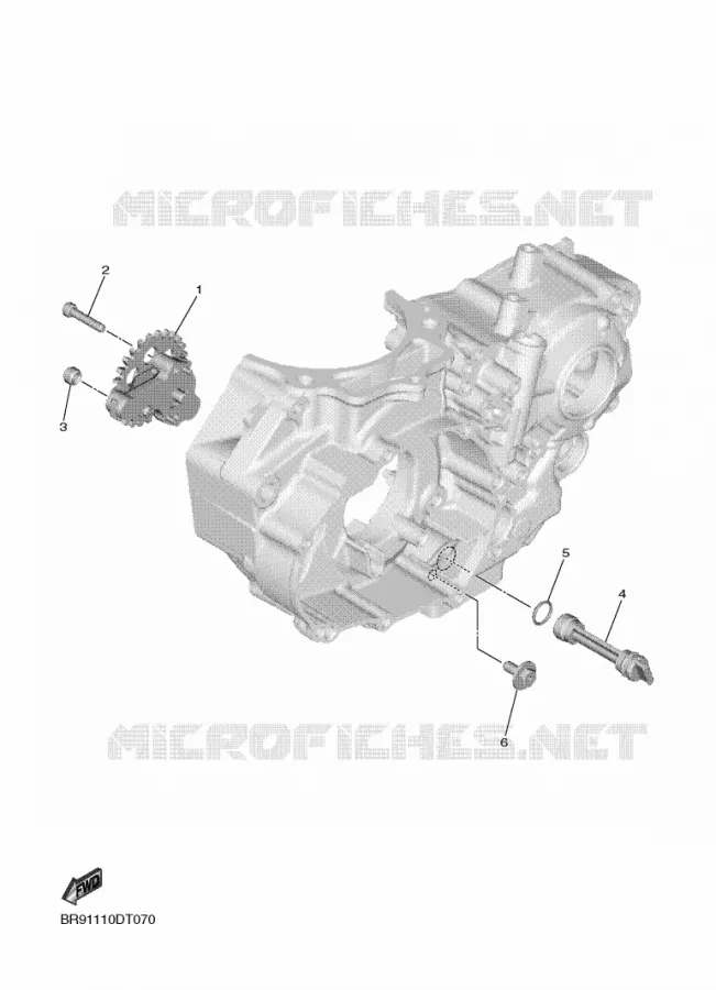 OLIEPOMP Yamaha MOTO 450 2023 WRF  WR450F
