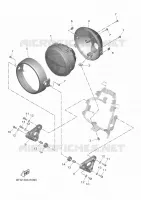 KOPLAMP voor Yamaha XSR 125 2023
