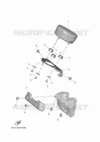 TELLERSET voor Yamaha XSR 125 2023