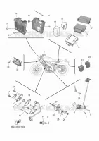 ELECTRISCH 2 voor Yamaha XSR 125 2023