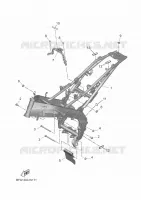 FRAME voor Yamaha XSR 125 2023