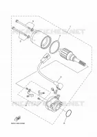 STARTMOTOR voor Yamaha XSR 125 2023