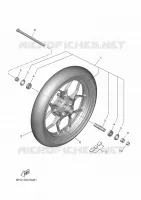 VOORWIEL voor Yamaha XSR 125 2023
