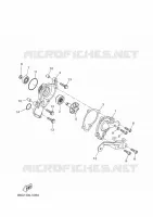 WATERPOMP / SLANGEN voor Yamaha XSR 125 2023