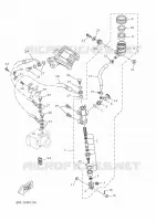 REMPOMP ACHTER voor Yamaha YZF-R125 2023