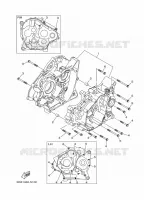 CARTERDELEN voor Yamaha YZF-R125 2023
