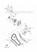 NOKKENAS / KETTING voor Yamaha YZF-R125 2023