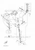REMPOMP ACHTER voor Yamaha YZF-R125 2023