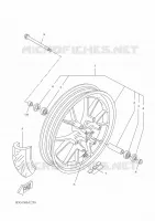 VOORWIEL voor Yamaha YZF-R125 2023