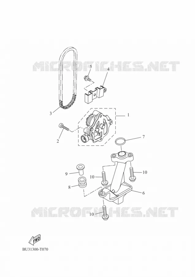 OLIEPOMP Yamaha MOTO 700 2023 TENERE  XTZ690