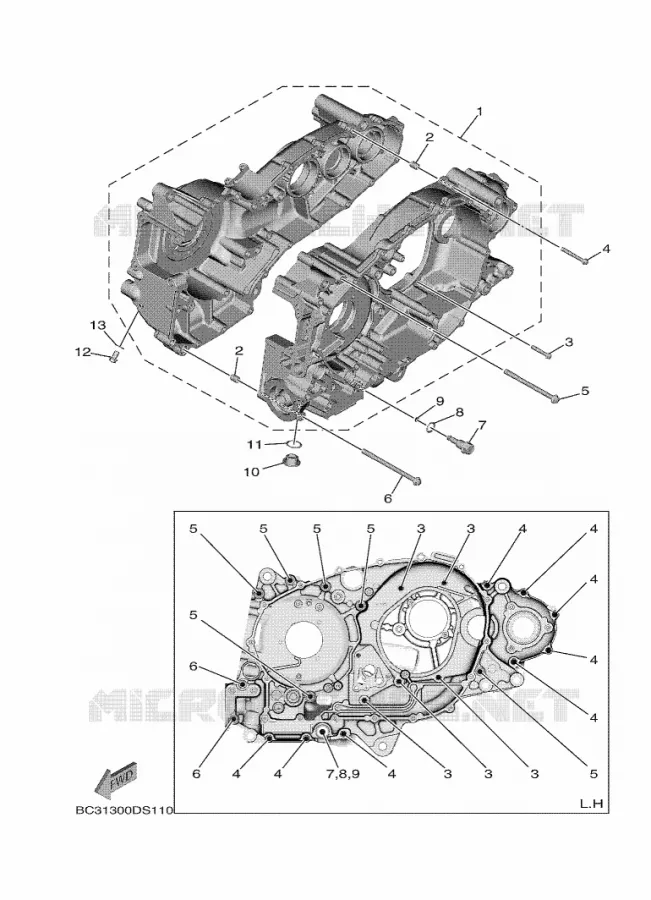 CARTERDELEN Yamaha SCOOTER 560 2023 TMAX  XP560D