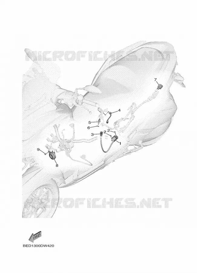 ELECTRISCH 2 Yamaha SCOOTER 300 2023 TRICITY  MWD300